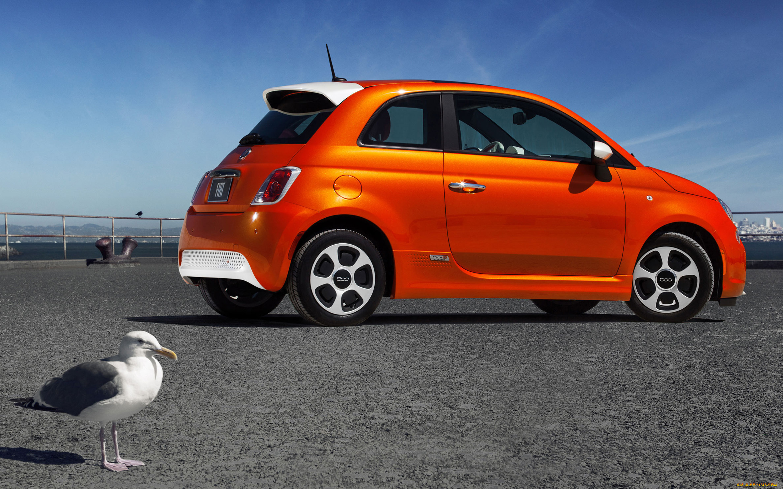, fiat, 500e, sedan